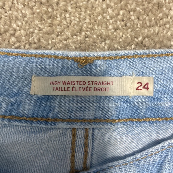 Levi’s high waisted straight - Picture 2 of 3